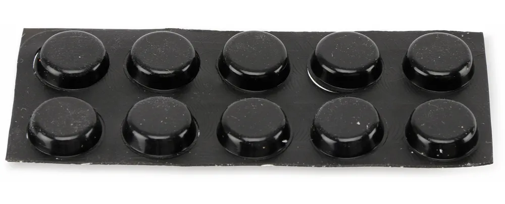 Gerätefuß, 12x3mm, selbstklebend, 10St.