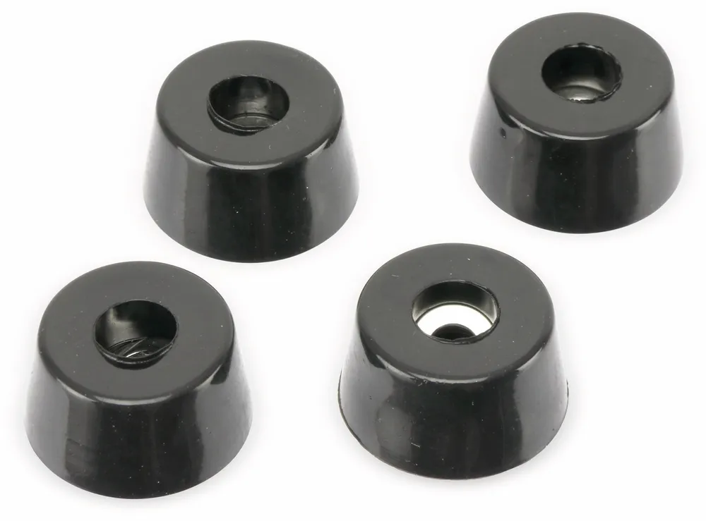 Gerätefuß, 26x13 mm, Stahleinlage, 4St.