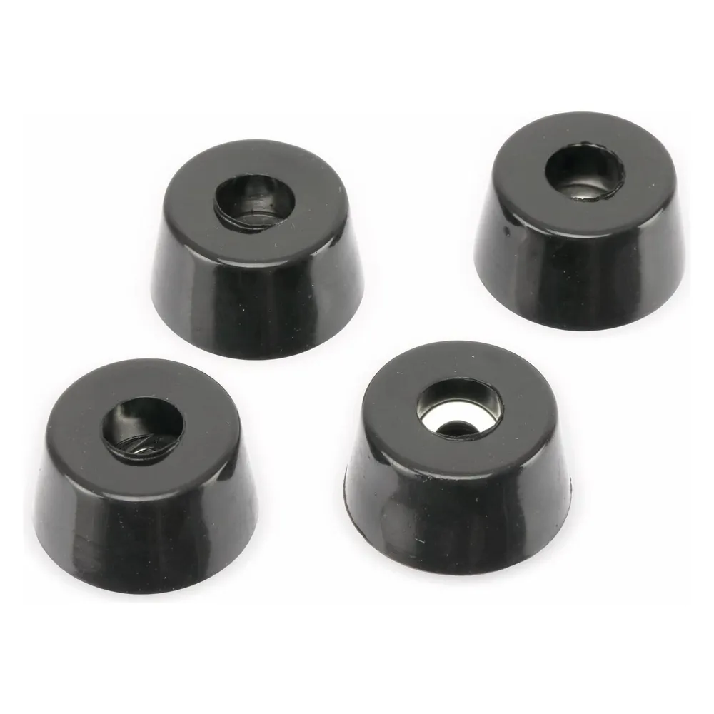 Gerätefuß, 26x13 mm, Stahleinlage, 4St.