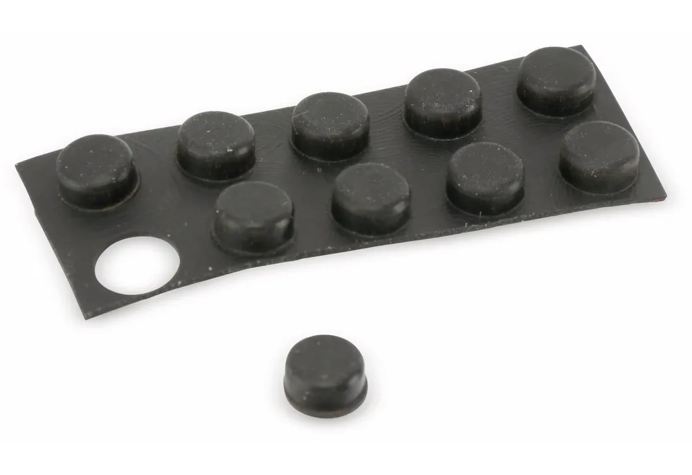 Gerätefuß, 6x3mm, selbstklebend, 10St.