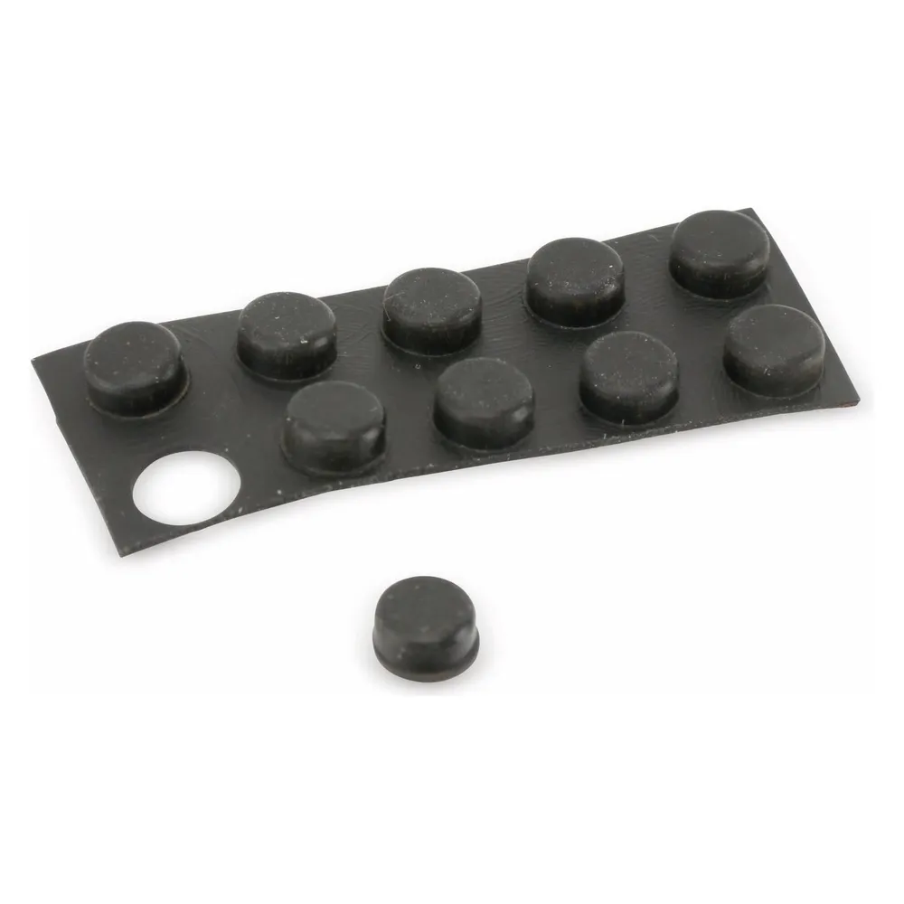 Gerätefuß, 6x3mm, selbstklebend, 10St.
