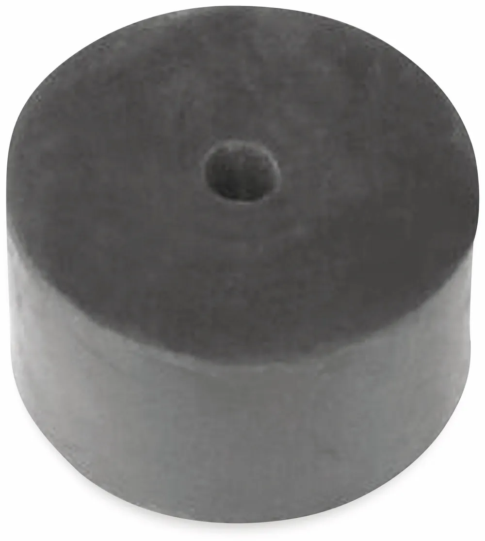 Gummiunterlage rund Ø 60 mm, Höhe 30 mm