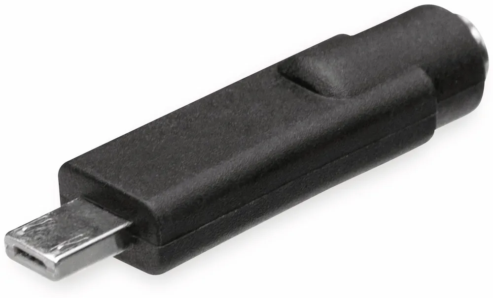 Hohlsteckeradapter, 5,5/2,1 Hohlkupplung auf Asos X205T Stecker