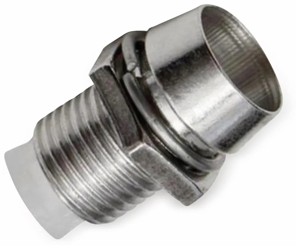 LED-Fassung aus Metall, für 5 mm-LED, Einbau-Ø 8 mm