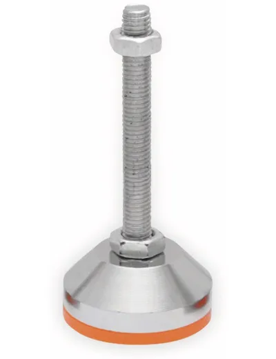 Maschinenfuß, Stellfuß, Ø60x136mm, M12, Stahl, 1 Stück