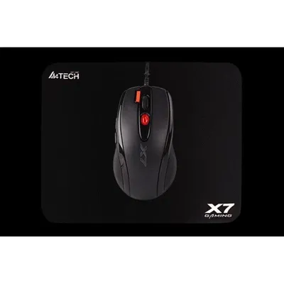 Ratón A4Tech X-7120 USB 2000 DPI Schwarz Ambidextrous Speicher