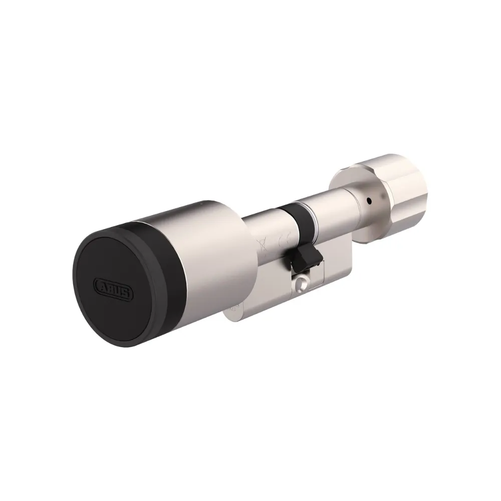 ABUS CYLOX™ One 30 / 35 - Smarter Türzylinder mit Innenknauf - Silber