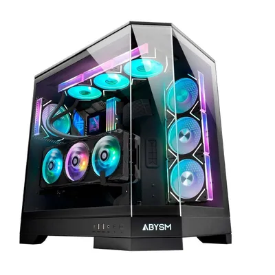 Abysm Gaming E-ATX-Box Donau Sava H600 Schwarz
