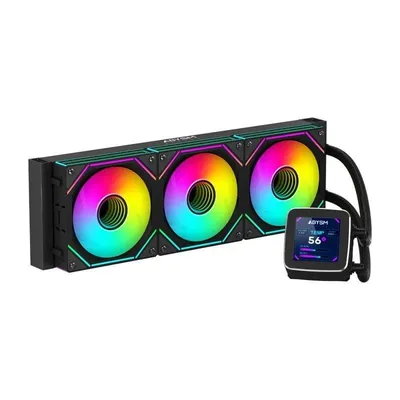 Flüssigkeitskühlung Abysm Oceanic 360mm 3 Lüfter ARGB LCD-Display