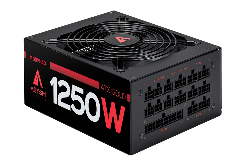 Abysm Gaming Morpheo ATX-Netzteil 1250W 80 Plus Gold Vollmodular