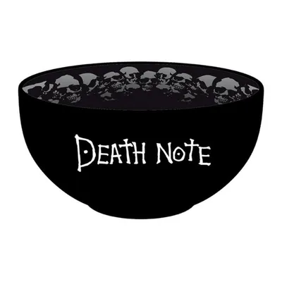 Frühstücks-Schüssel ABYSTYLE Death Note 0,6 L Keramik Schwarz und Weiß