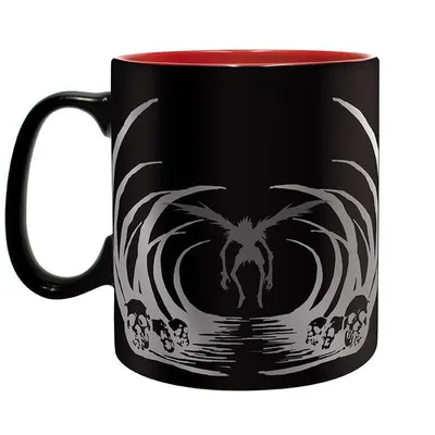 Tasse ABYstyle Death Note Sencillo 0,46 L Schwarz und Weiß