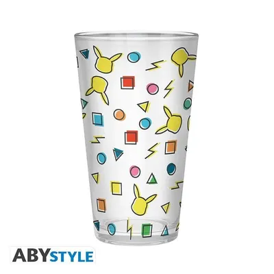 Becher ABYstyle Pokémon Pikachu 400 ml Glas Multifarben