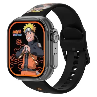 Abyx Smartwatch Fit Touch 5 Naruto Uzumaki space grau