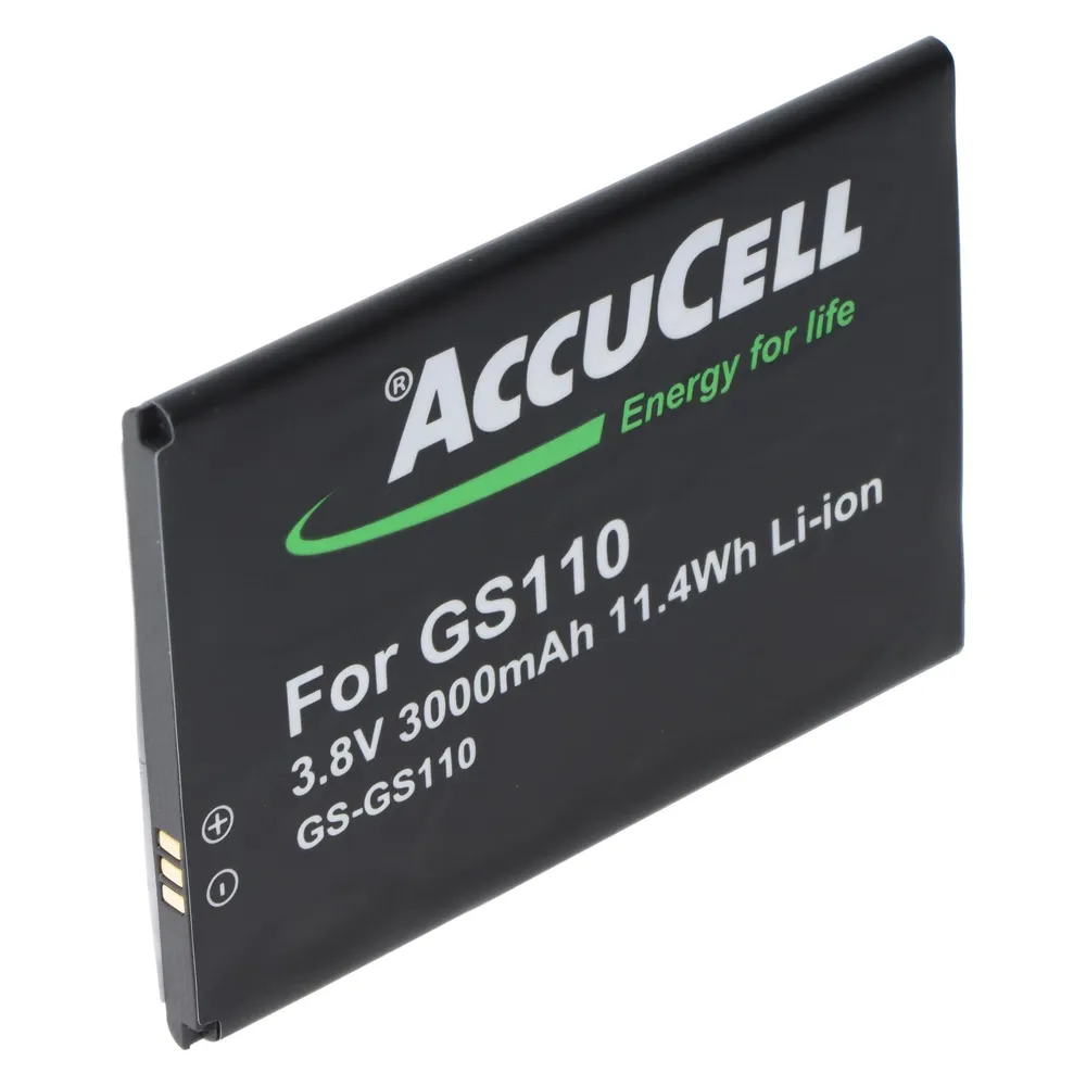 AccuCell Akku passend für Gigaset GS110 Li-ion 3.8V 3000mAh 11.4Wh