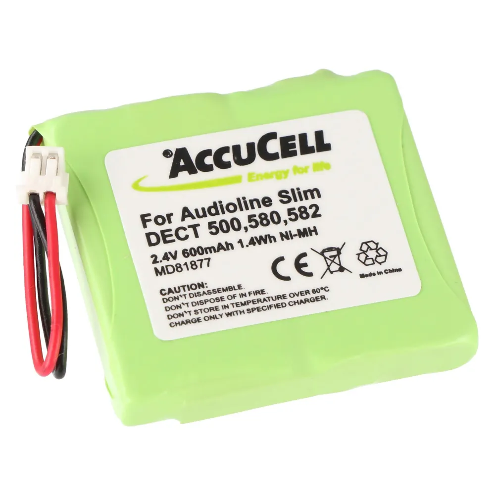 AccuCell Akku passend für MEDION MD82877 Akku 5M702BMX Telekom Sinus A201