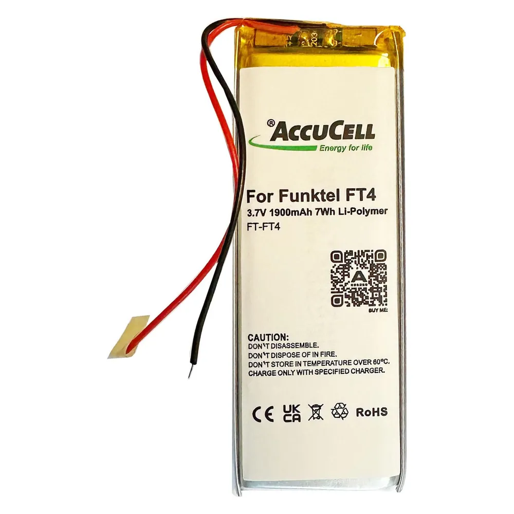 AccuCell Akku Tetra Funktel FT4
