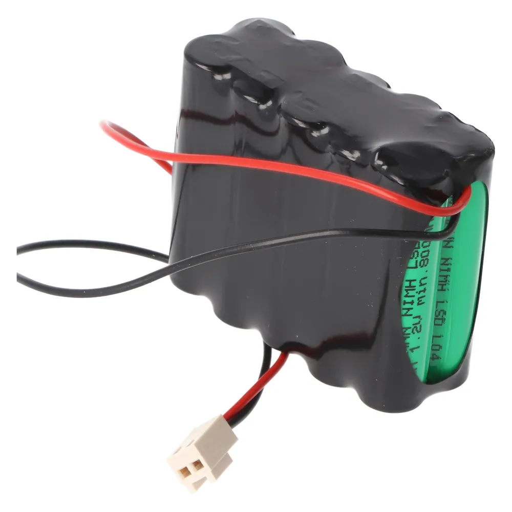 AccuCell Akkupack passend für roma Rollladen 4508470 12V 800mAh AkkuPack F2x5 mit Kabel und Stecker