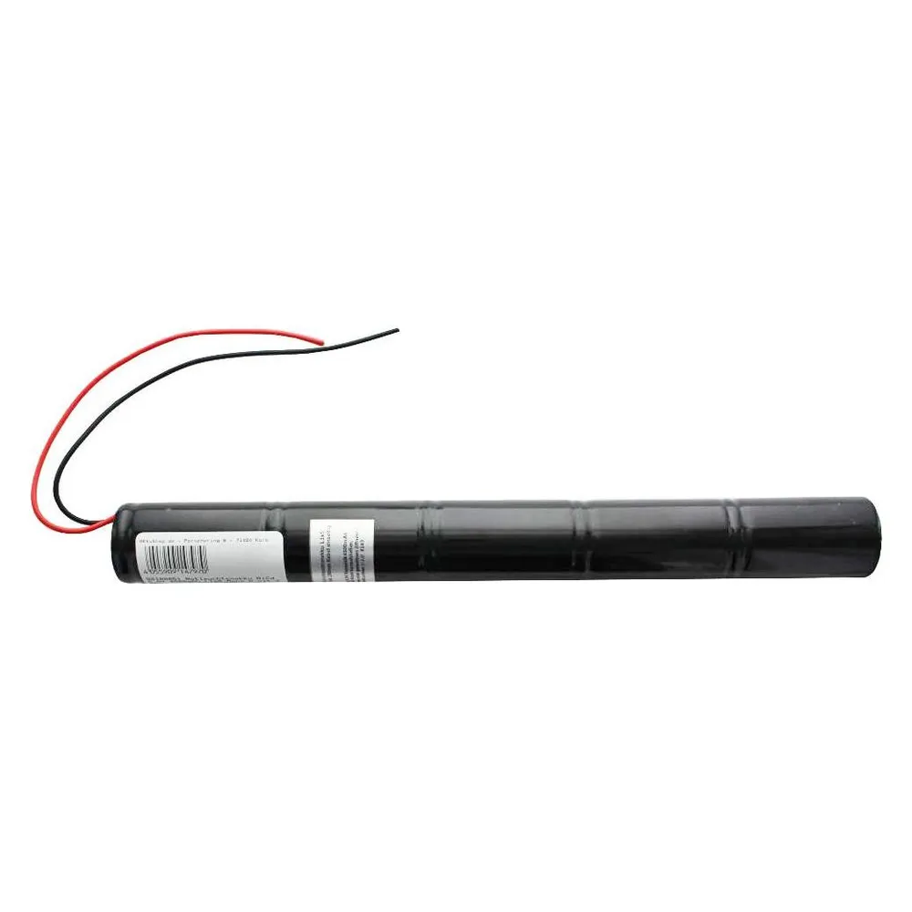 AccuCell Notleuchtenakku NiCd 6,0V 4500mAh L1x5 Mono D mit 200mm Kabel einseitig