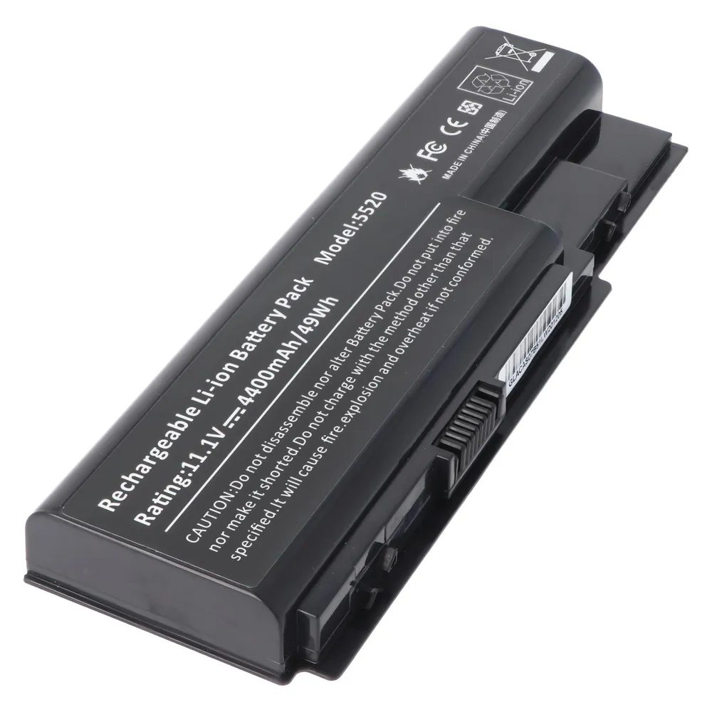 AccuCell Akku passend für ACER Aspire 5310 series, 6530 series, Li-Ion, 11,1V, 4400mAh, 48,8Wh, black