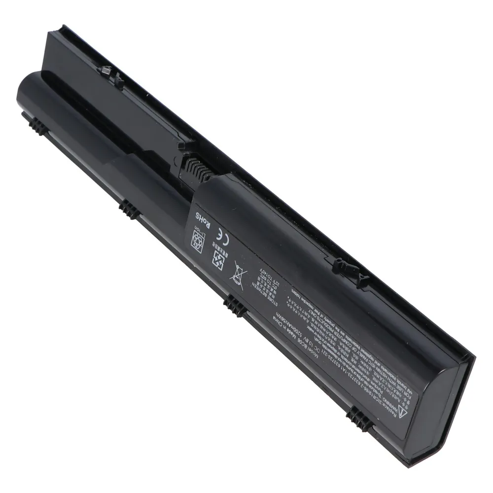 AccuCell Akku passend für HP ProBook 4330s, 4530s, Li-Ion, 10,8V, 5200mAh, 56,2Wh, black