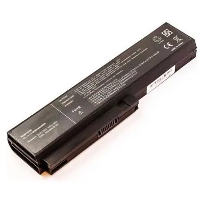 AccuCell Akku passend für LG R410, R510, Li-Ion, 11,1V, 4400mAh, 48,8Wh, black