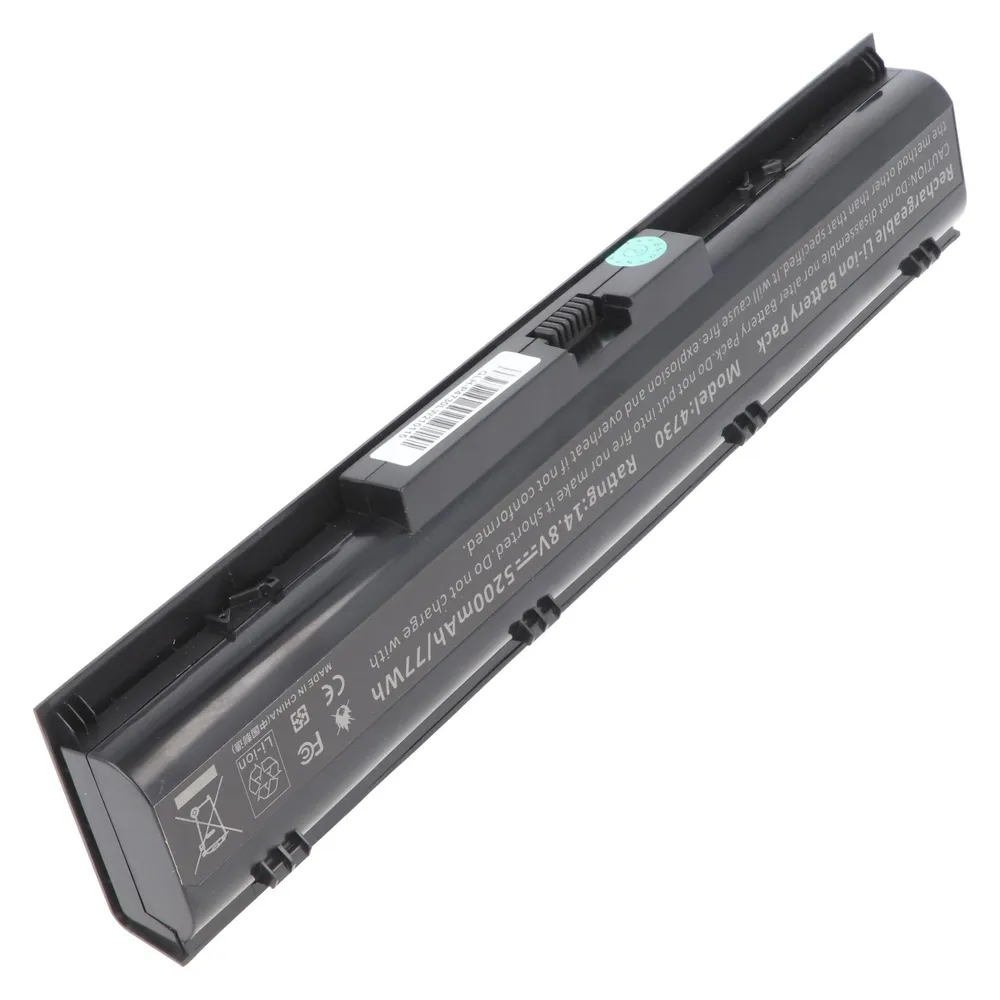 AccuCell Akku passend für HP ProBook 4730s, 4740s, Li-Ion, 14,4V, 5200mAh, 74,9Wh, black