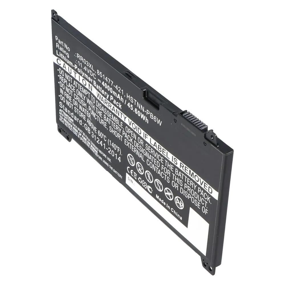 AccuCell Akku passend für HP ProBook 430 G4, Li-Polymer, 11,4V, 3930mAh, 45Wh, built-in, ohne Werkzeug