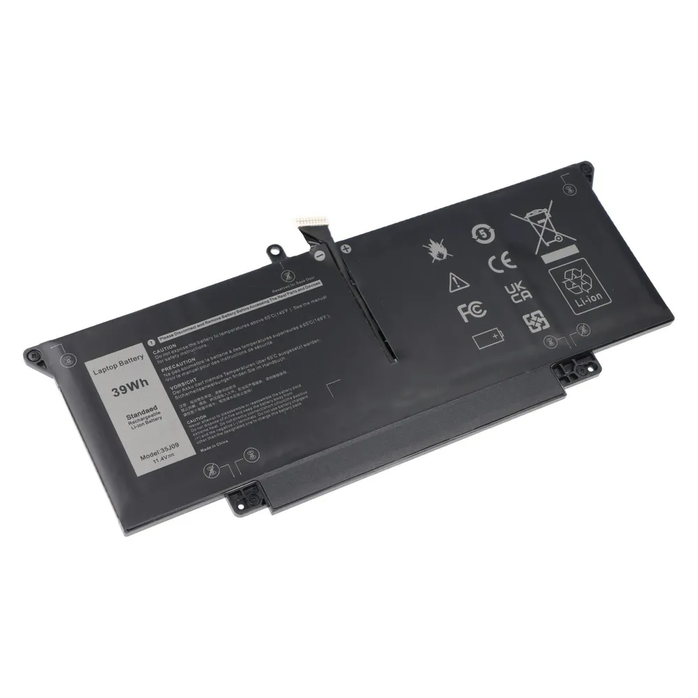 AccuCell Akku passend für Dell Latitude 7310, 7410, Li-Polymer, 11,4V, 3420mAh, 39Wh