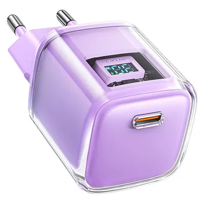 Acefast Wall charger A53 Sparkling series PD 30W GaN (purple)