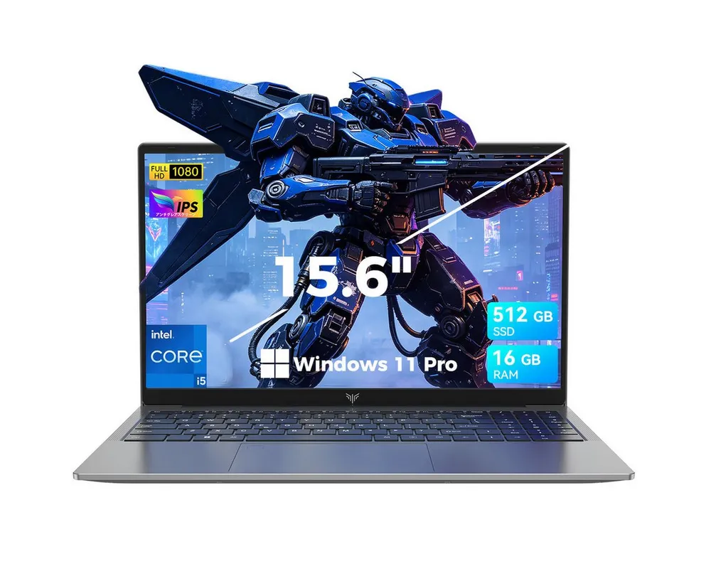 ACEMAGIC 15,6" Business Laptop Intel i5-12600H, 16 GB DDR4, 512 GB SSD Gaming Notebook (39,62 cm/15.6 Zoll, Intel Intel Core i5-12600H Core i5-12600H, Intel lris Xe Graphics, 16 GB, 512 GB SSD, Windows 11 Pro, Intel Iris Xe Grafik, WiFi 6, FHD+ IPS, bis zu 4.5GHz)