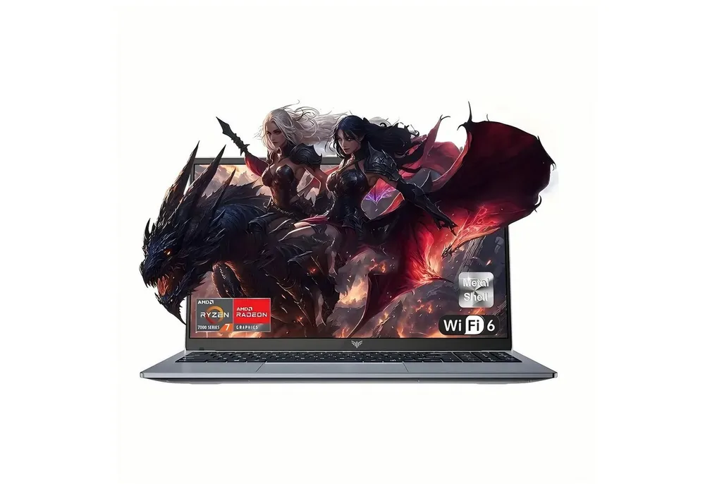 ACEMAGIC 15.6" Laptop 1TB SSD,16GB DDR4 RAM, AMD Ryzen 7 5825U, Windows 11 Pro Notebook (35,74 cm/15.6 Zoll, AMD AMD Ryzen 7 5825U, AMD Radeon Graphics, 16 GB, 1024 GB SSD, (AMD Radeon Graphics, bis zu 4.5GHz, 1TB SSD, WiFi6, BT5.2,HDMI)