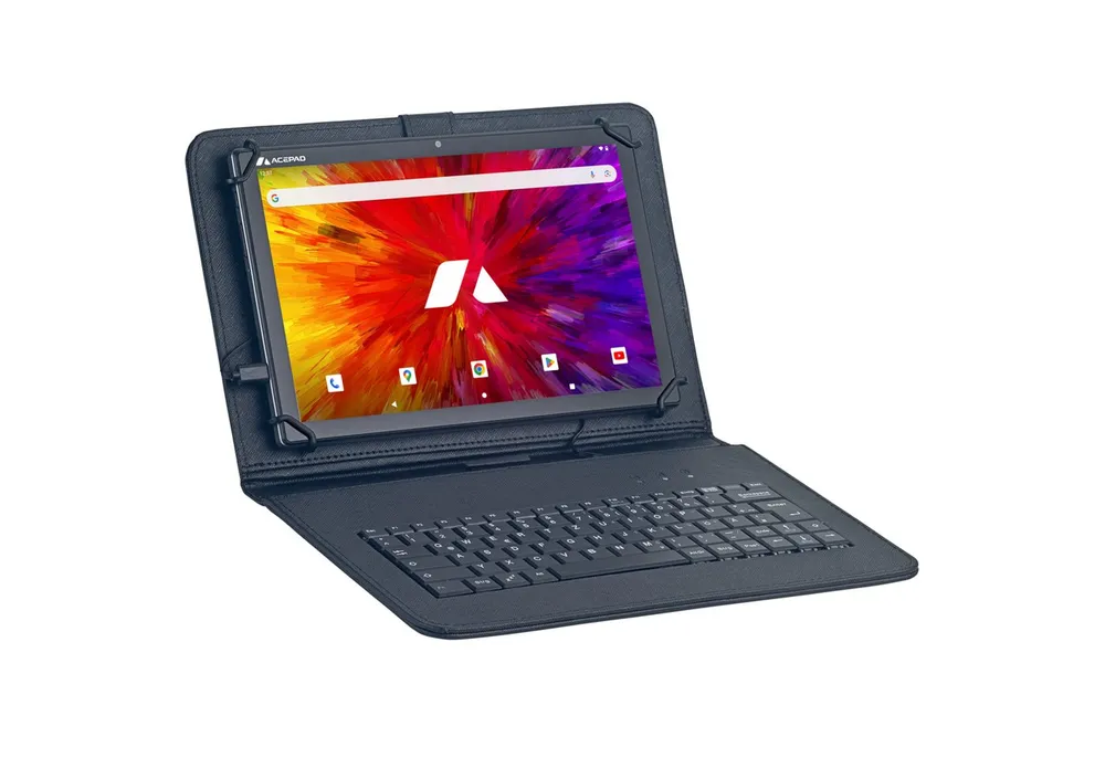 Acepad A131T Tablet mit Tastatur, LTE+WLAN, Performance T616 Prozessor Tablet (10,1", 128 GB, Android, 4G (LTE), Octa-Core, 10", WiFi, mit USB-Tastaturtasche)