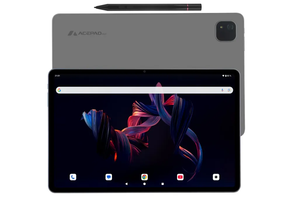 Acepad HIGH Tablet 12 Zoll, 2560 x 1600 Pixel, 256GB, WLAN+LTE Premium Tablet (12.2", 256 GB, Android, 4G LTE + WLAN, 8+16GB RAM, 30 Tage Standby, 90HZ 2.5K Display erkennt 4096 Stufen)