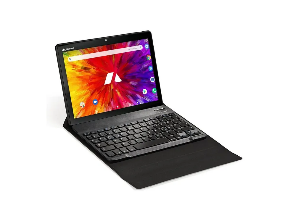 Acepad TB10 Flexi Tablet-Tastatur (für alle Tablets (8, 9, 10, 11 Zoll), flexibel, für heimische Nutzung)