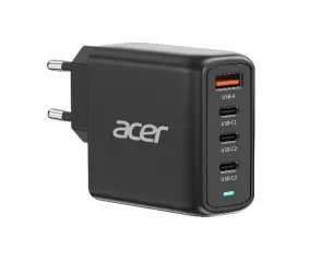 100W GaN Charger mit 4 Anschlüssen und einem 2m langen 100W USB-C Ladekabel
