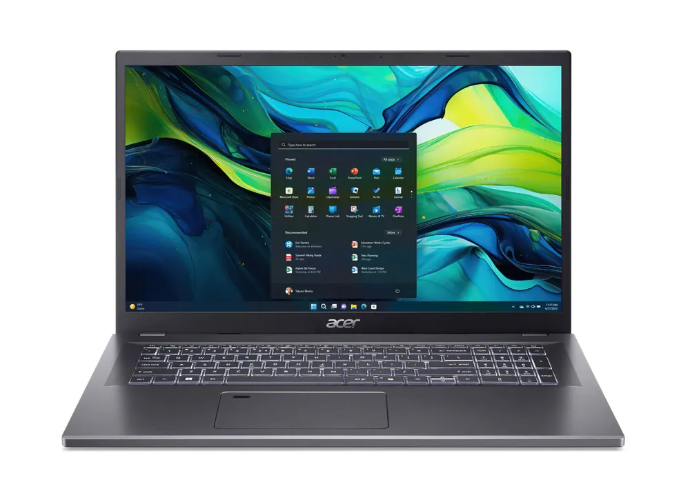 Acer A17-51M-70J1 Notebook (43,94 cm/17,3 Zoll, Intel Core 7 150U, Intel Graphics, 16 GB, 1000 GB SSD)