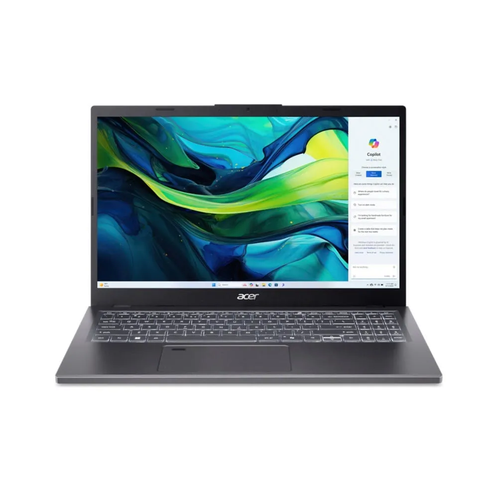 Acer Aspire 15 Notebook (39,62 cm/15,6 Zoll, AMD Ryzen 5 8640HS, Radeon 760M, 16 GB, 512 GB SSD)