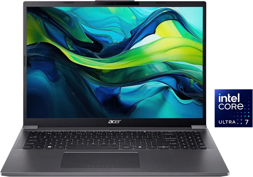 Acer Aspire 16 A16-71M Notebook (40,64 cm/16 Zoll, Intel Core Ultra 7 155H, ARC, 16 GB, 512 GB SSD)