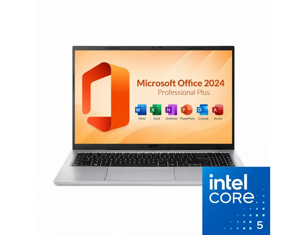 Acer Aspire Go 15 Notebook (39,6 cm/15.6 Zoll, Intel Core i5 120U, Intel Graphics, 16 GB, 500 GB SSD)