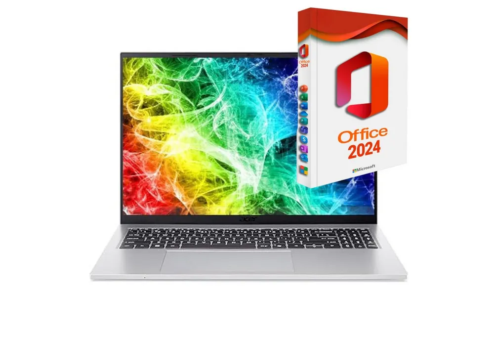 Acer Aspire GO 16 - Core i3 mit MS Office 2024 Pro (Vollversion) Notebook (40,60 cm/16 Zoll, Intel Core i3 1305U, Intel Graphics, 8 GB, 256 GB SSD, inkl. Windows 11 Pro & MS Office 2024 Pro (Vollversion)