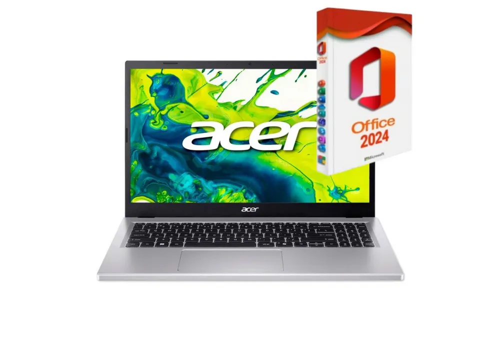Acer Extensa 15 Core 7, DDR5 RAM, Business-Notebook (39 cm/15.6 Zoll, Intel Intel Core 5 150U, Intel Graphics, 8 GB, 256 GB SSD, Windows 11 Pro und Microsoft Office 2024 Professional (Dauerlizenz)