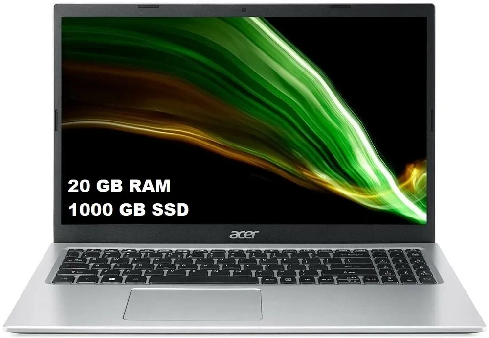 Acer Ultra Laptop Intel Core i7-1165G7, 20GB / 32GB / 36GB / 40GB RAM Business-Notebook (43,9 cm/17,3 Zoll, Intel Core i7 1165G7, Intel Iris Xe Graphics, 20 GB, 1000 GB SSD, Laptop 17,3-Zoll-Display für Büro & Homeoffice)