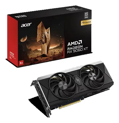 Grafikkarte Acer Nitro Radeon RX 9060 XT OC 8GB GDDR6 HDMI Dual-DisplayPort PCI Express