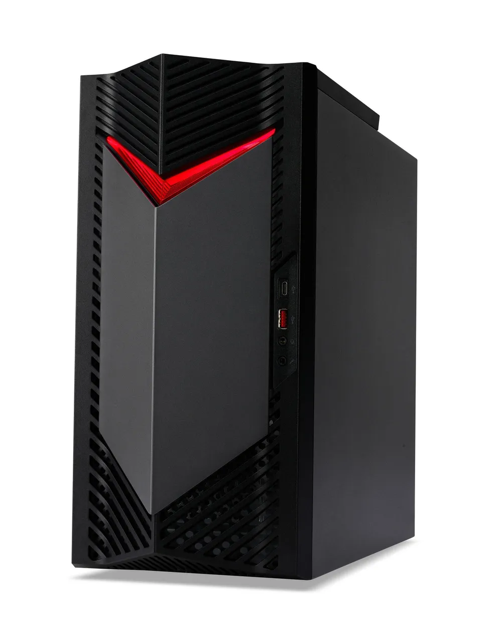 Gaming-PC Nitro 50 (N50-656), Schwarz, Intel Core i7-14700F, 16 GB, 512 GB M.2 SSD, RTX 4060 8GB