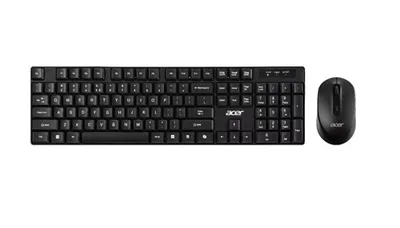 Maus Acer Wireless Schwarz Scrollrad Ergonomisch Kabellos