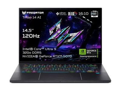 Acer Predator Triton 14 AI PT14-52T | nh.u0geg.001 | Intel Core Ultra 9 288V / 3.3 GHz - Win 11 Home