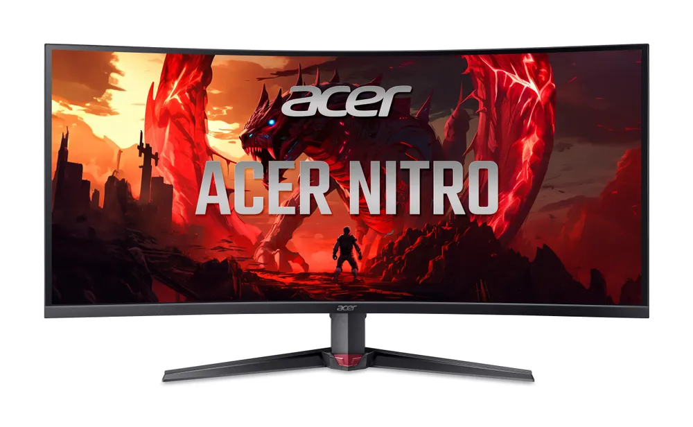 Nitro XZ403CKRbmiiphuzx, Schwarz, 40 Zoll, Curved, Wide 4K, VA, 180 Hz, 0,5 ms