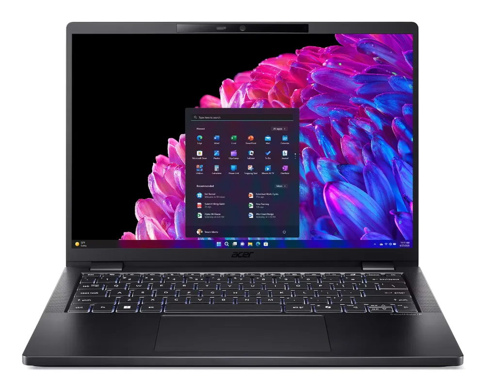 Acer TravelMate P6 14 TMP614-73-TCO | nx.b5weg.002 | 180°-Scharnierdesign - Intel Core Ultra 7 155H / 1.4 GHz