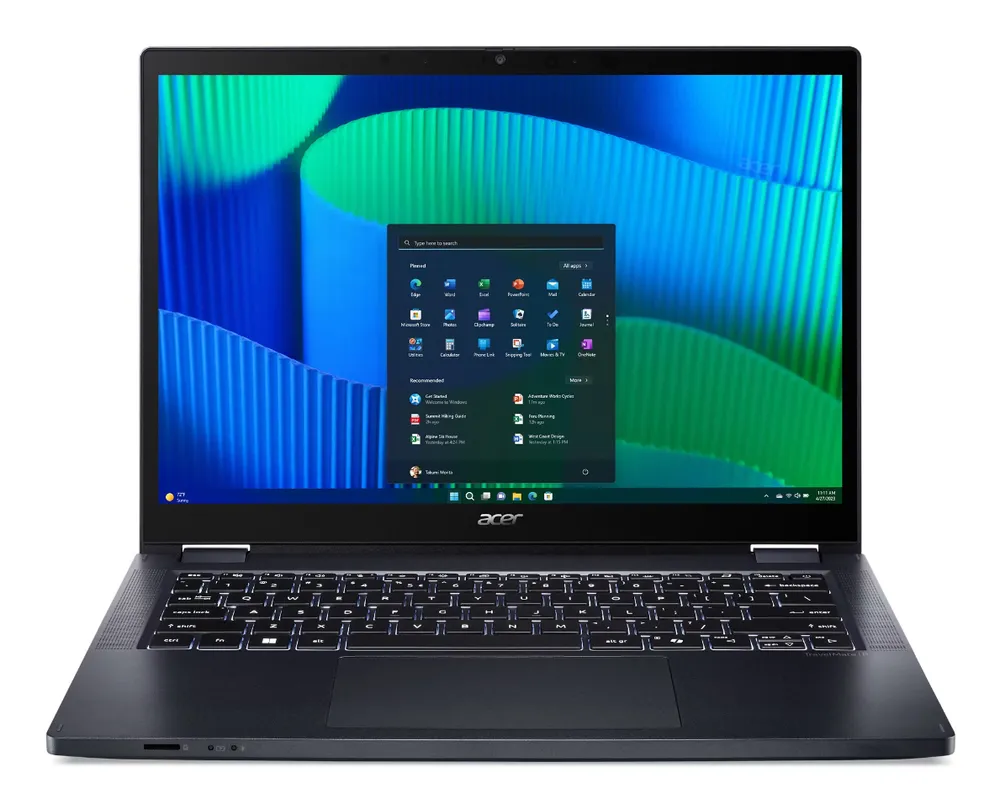 Acer TravelMate P4 Spin 14 TMP414RN-54-TCO | nx.b7zeg.006 | Flip-Design - Intel Core Ultra 5 115U / 1.5 GHz